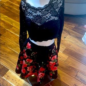 Junior 2 piece dress